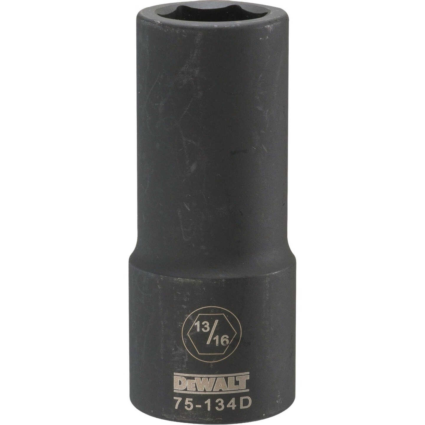 DEWALT 3/4 In. Drive 13/16 In. 6-Point Deep Standard Impact Socket Image 1