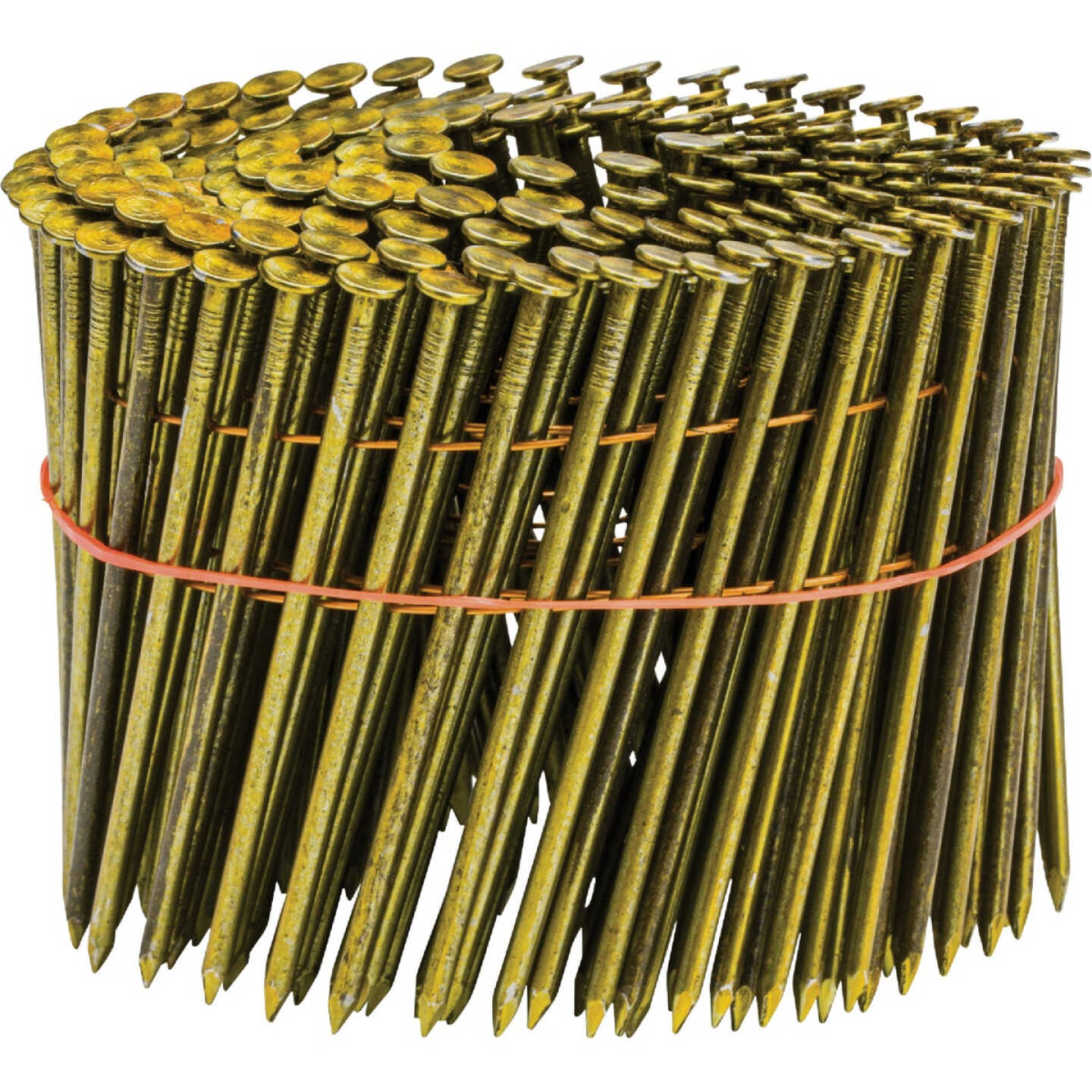 Pro-Fit 3-1/4 In. x 0.120 In. 15 Degree Wire Weld Brite Smooth Shank Coil Framing Nail (2500 Ct.) Image 1