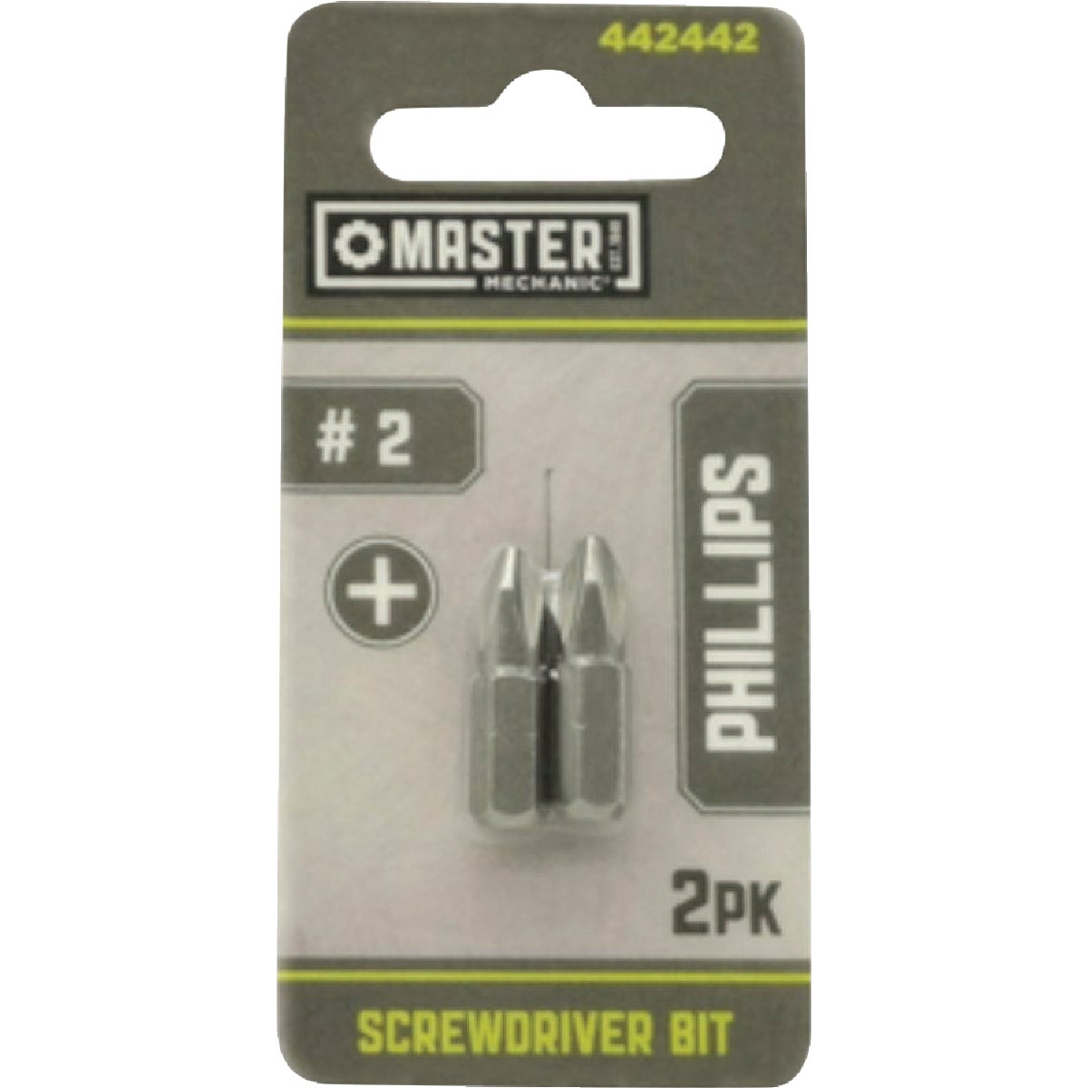 Master Mechanic Phillips #2 Insert Bit (2-Pack)