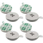 MagnetSource 2.45 Lb. Capacity Neodymium Disc Magnet with Adhesive (8-Pack) Image 1