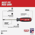 Milwaukee #1 x 4 In. ECX Cushion Grip Screwdriver (USA) Image 3