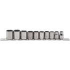 10PC METRIC SOCKET SET Image 1