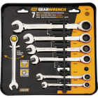 Gearwrench Metric 12-Point Ratcheting Combination Wrench Set (7-Piece) Image 4