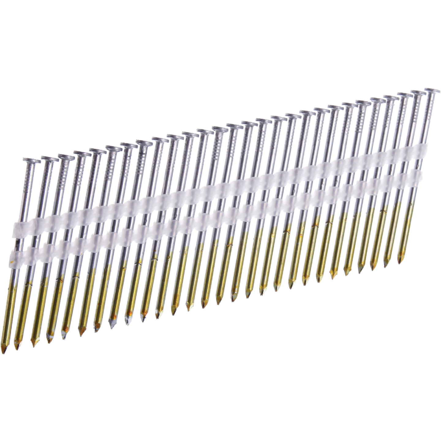 Senco 20 Degree Plastic Strip Hot-Dipped Galvanized Full Round Head Framing Stick Nail, 2-3/8 In. x .113 In. (2500 Ct.) Image 1
