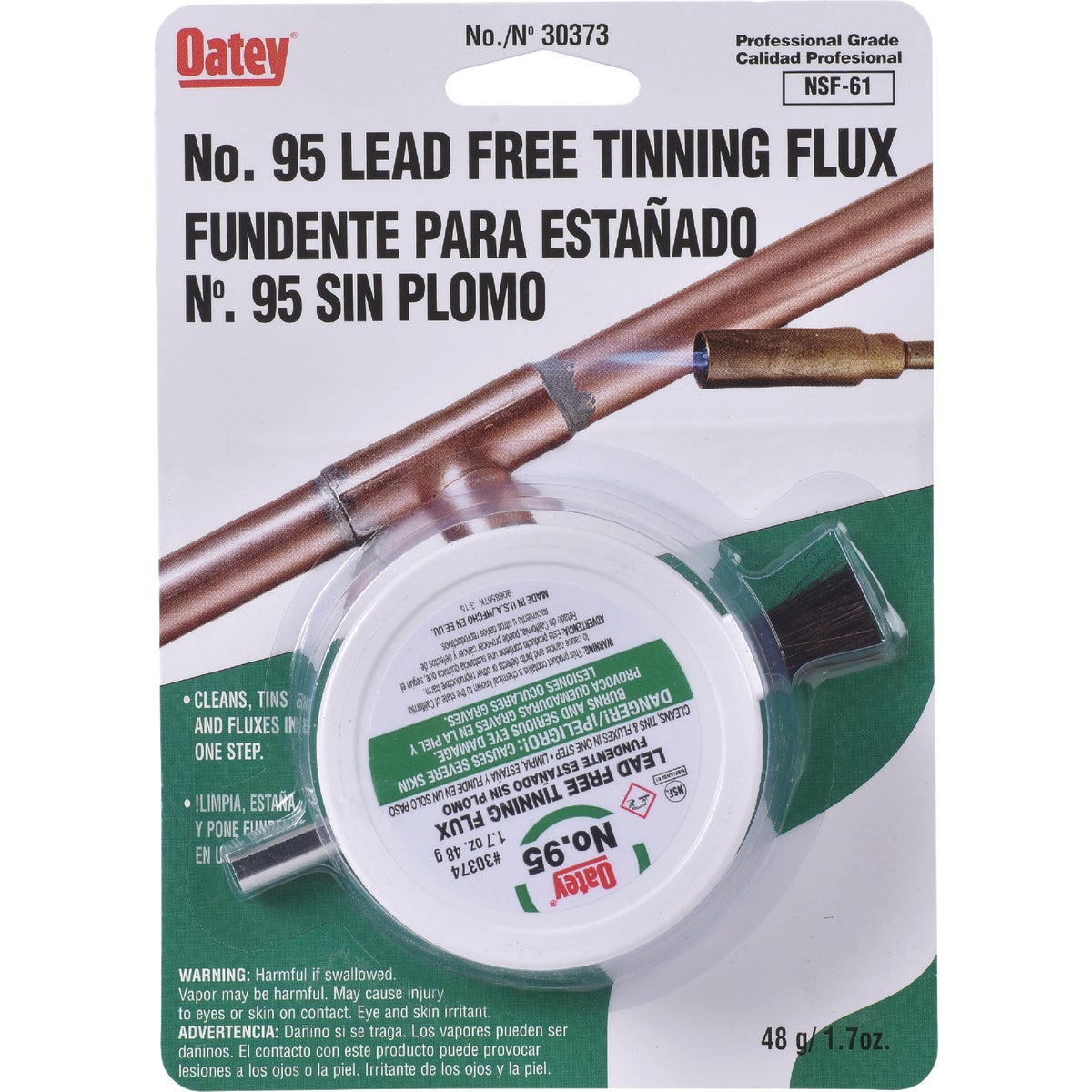 Oatey 1.7 Oz. No. 95 Lead Free Tinning Flux