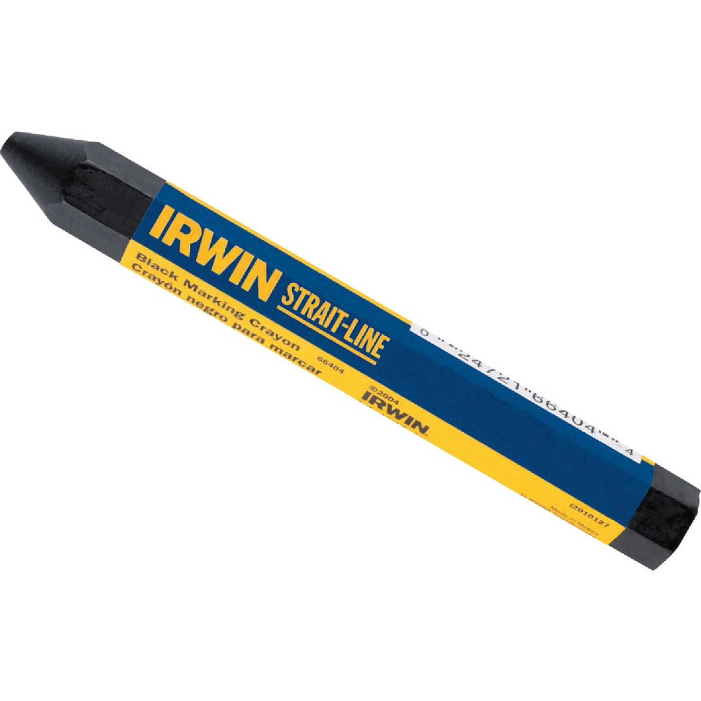 Irwin Strait-Line Black Lumber Crayon Image 1