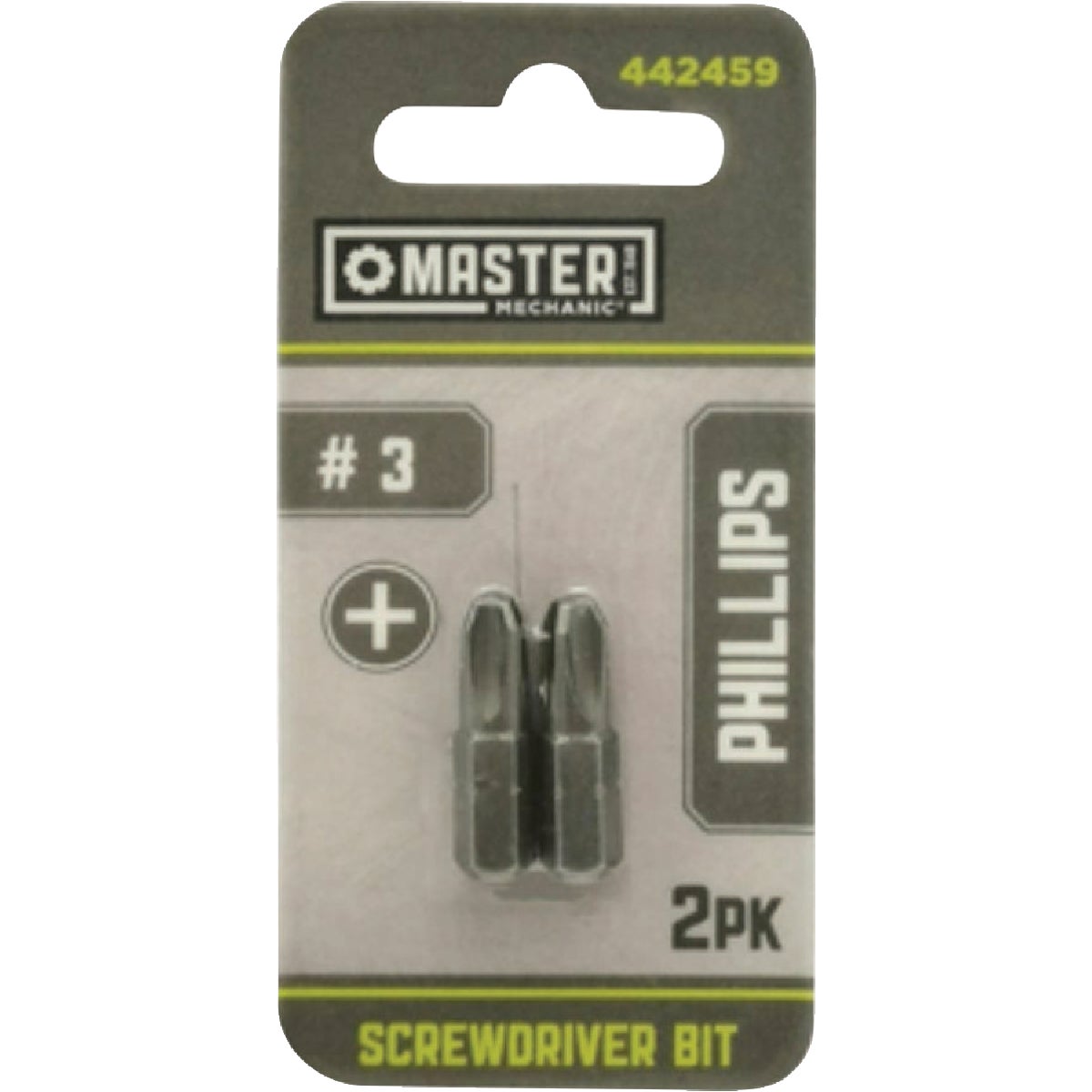 Master Mechanic Phillips #3 Insert Bit (2-Pack) Image 1