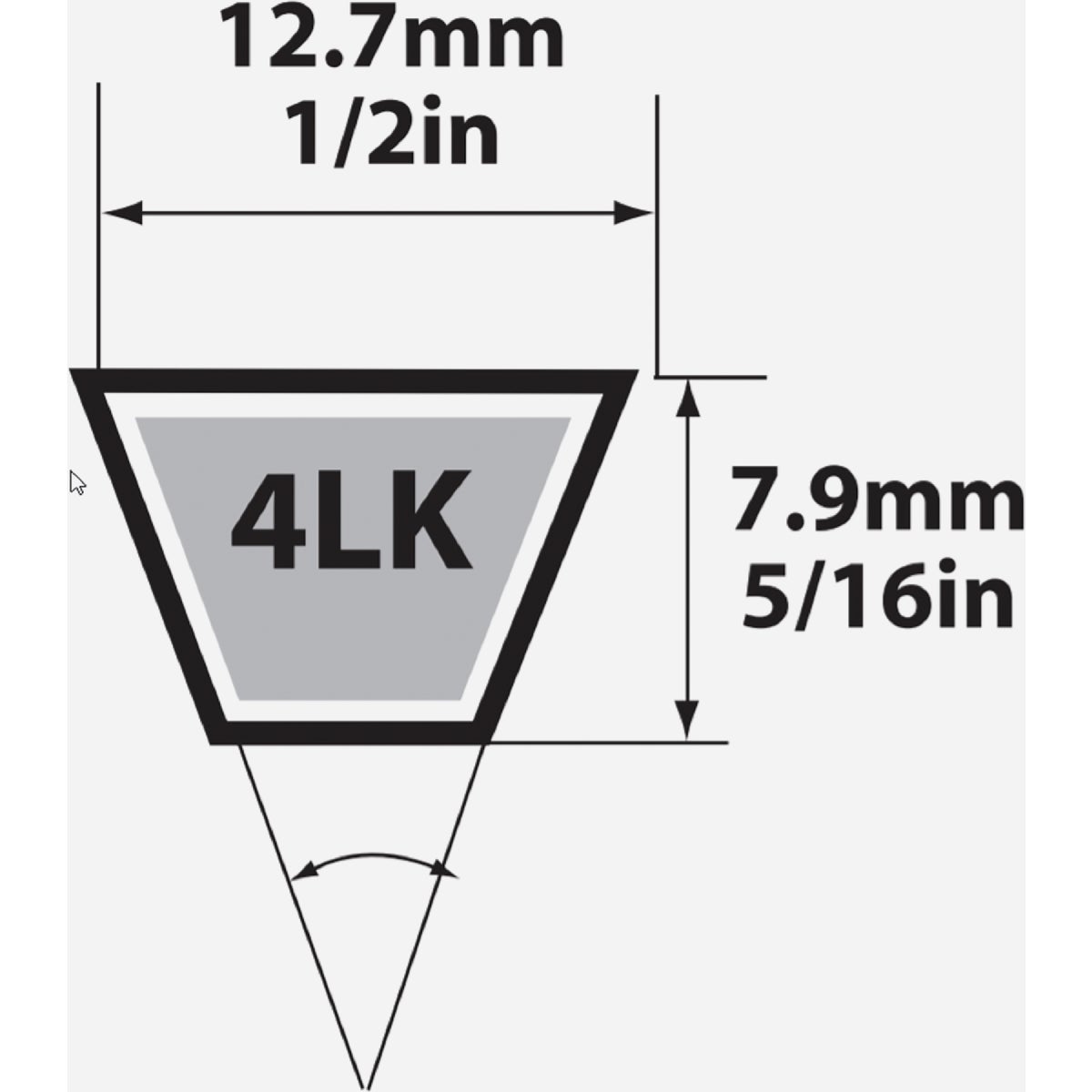 Mitsuboshi Super KB 4L Type, 1/2 In. x 95 In. Image 2