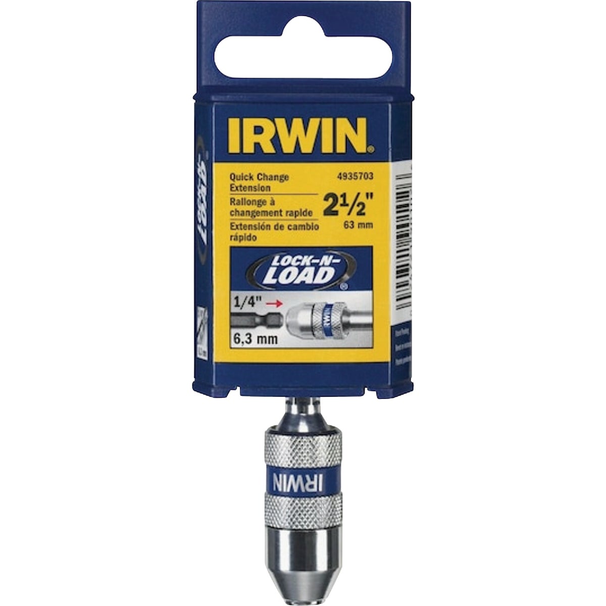 Irwin 1/4 In. x 6 In. Quick Change Extension Image 2