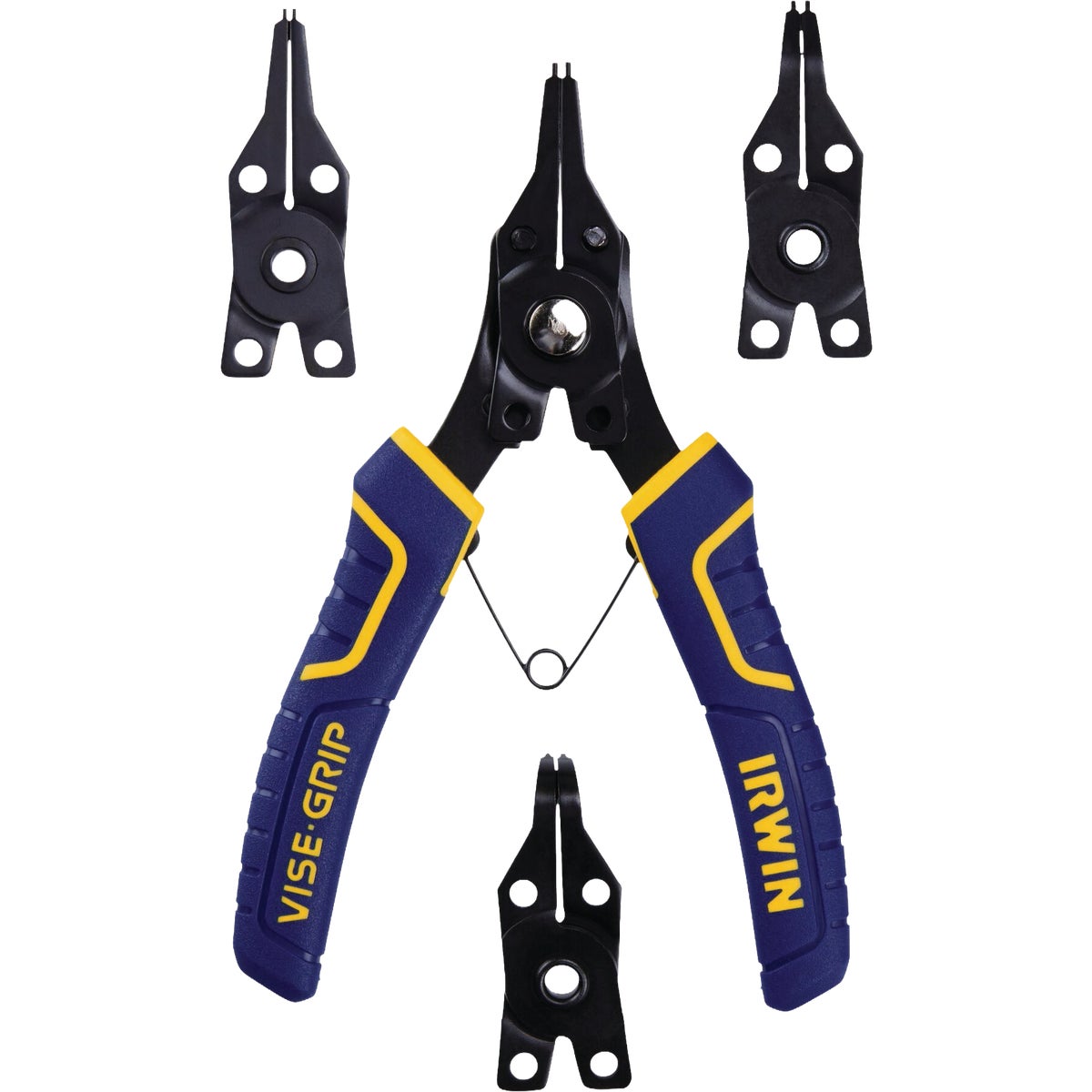 IRWIN Vise-Grip 6.5 In. Convertible Snap Ring Plier Set (4-Piece)