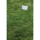 C.H. Hanson 21 In. White Marking Flag (100-Pack) Image 2