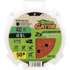 Gator 5 In. 8-Hole 180-Grit Hook & Loop Sanding Disc (50-Pack) Image 1