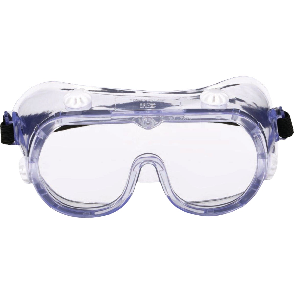3M Clear Frame Chemical Splash Safety Goggles with Clear Lenses