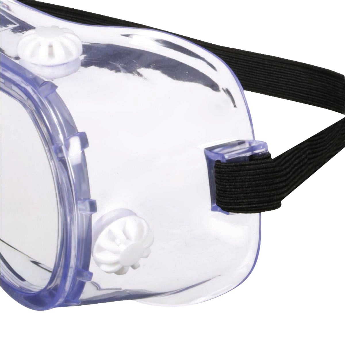 3M Clear Frame Chemical Splash Safety Goggles with Clear Lenses Image 6