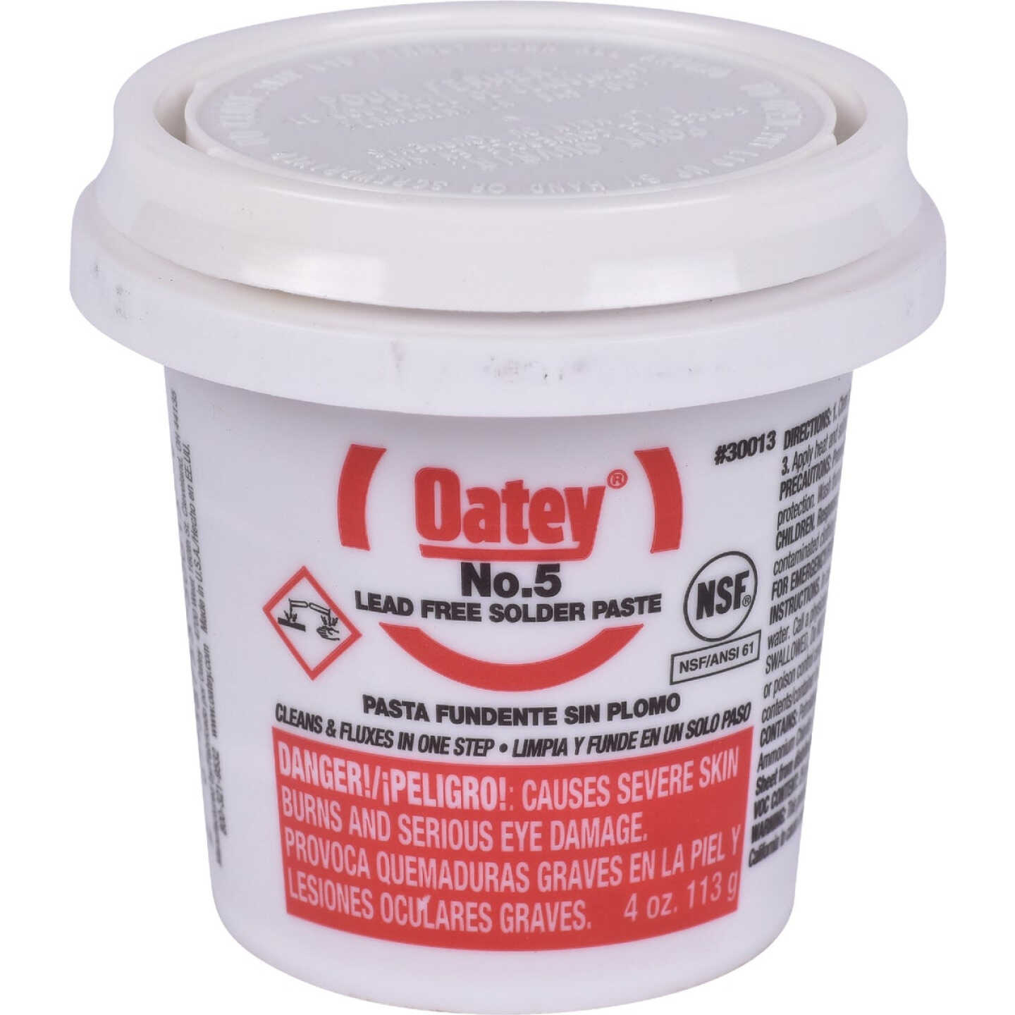 Oatey 4 Oz. No. 5 Paste Flux Image 1