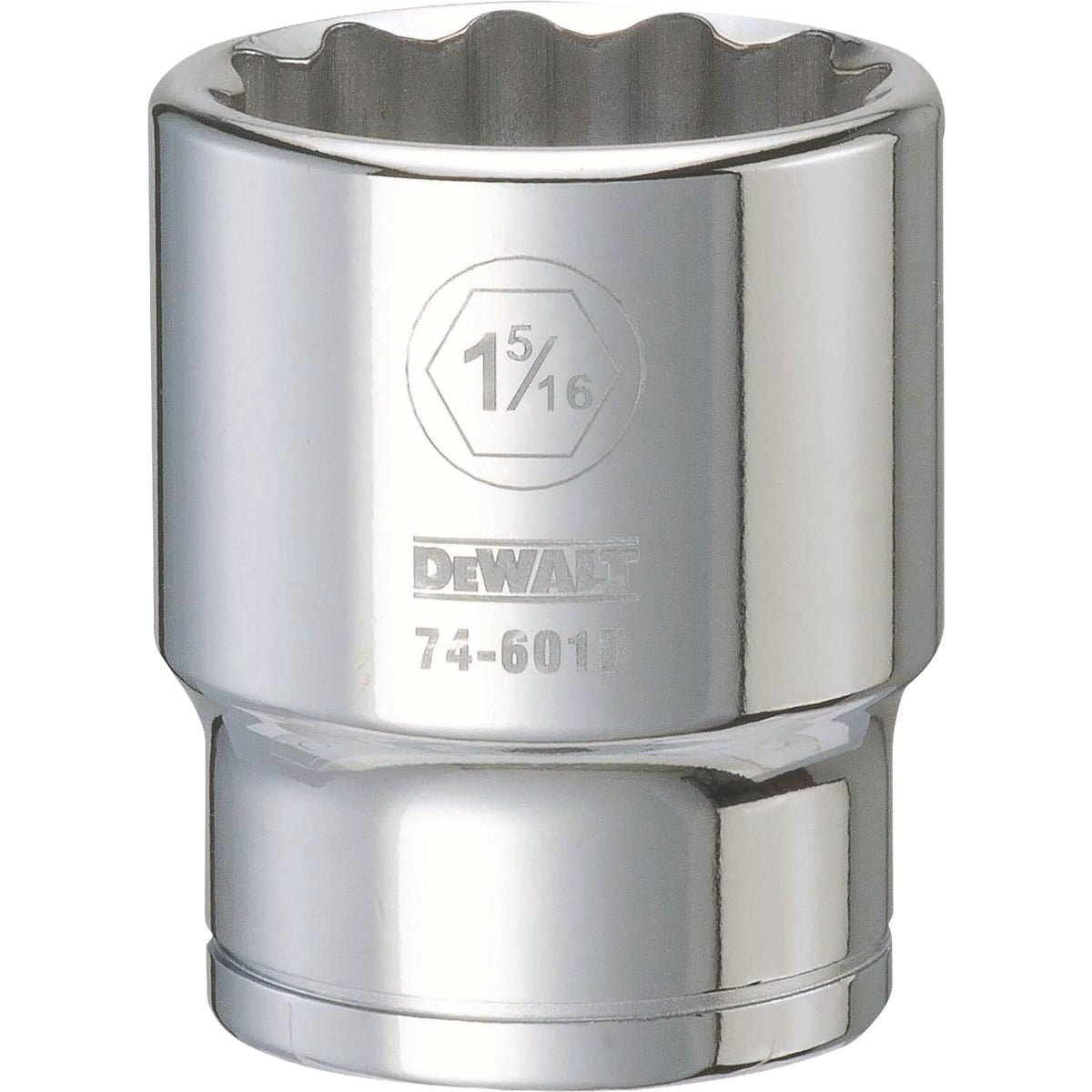 DEWALT 3/4 In. Drive 1-5/16 In. 12-Point Deep Standard Socket
