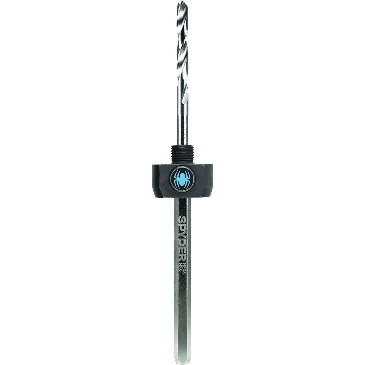 Spyder 8-3/8 In. HSS Quick Change Hole Saw Arbor Assembly
