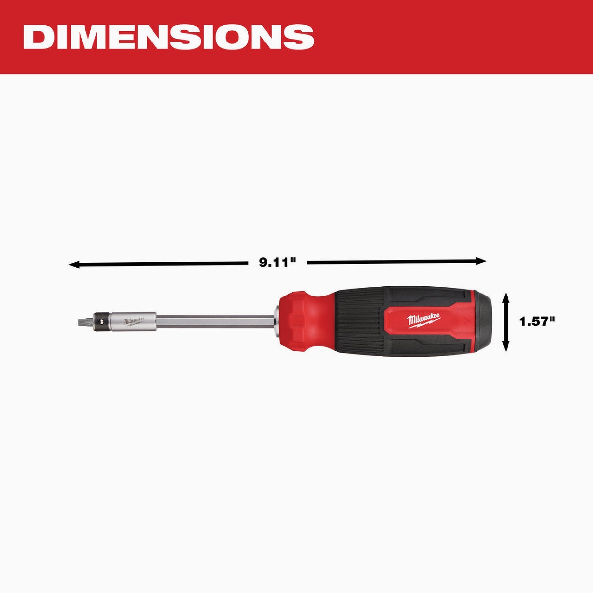 Milwaukee 27-in-1 Security Multi-Bit Screwdriver Image 3