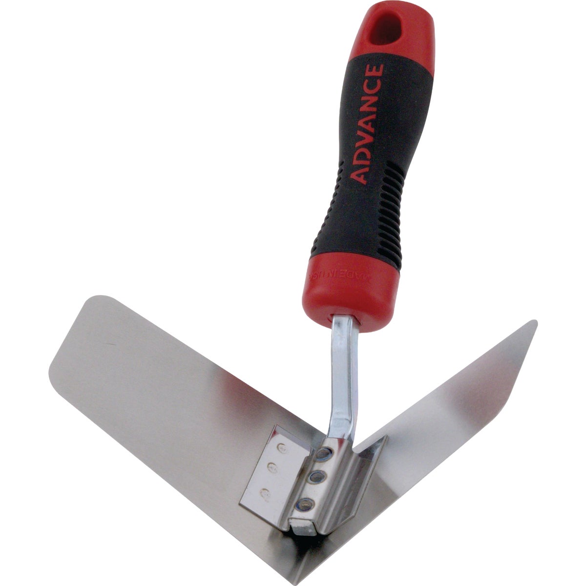 Advance Equipment Flexible Stainless Steel 3-Point Corner Trowel