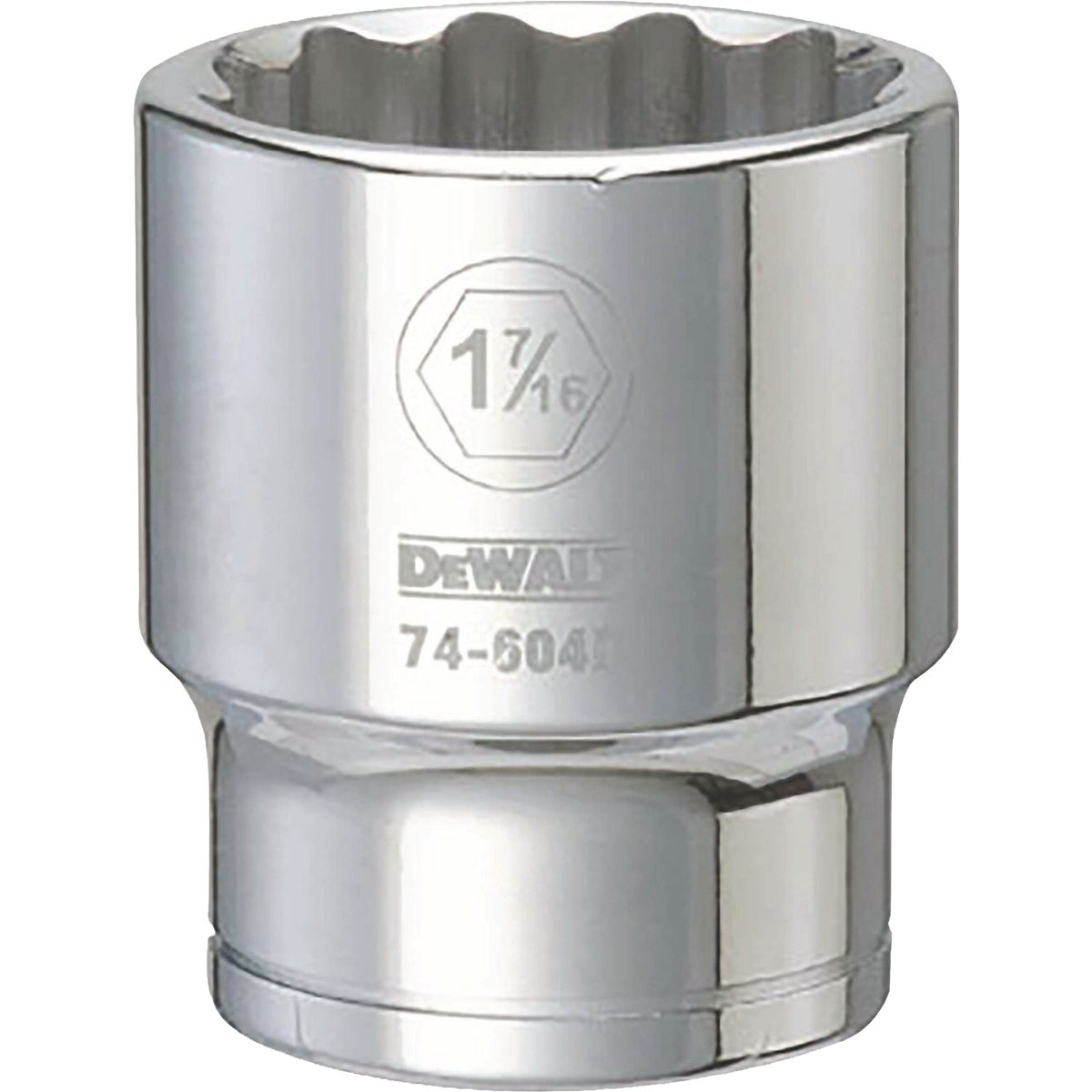 DEWALT 3/4 In. Drive 1-7/16 In. 12-Point Deep Standard Socket