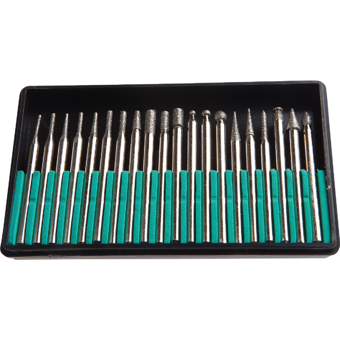Forney 20-Piece Diamond Burr Point Set Image 1