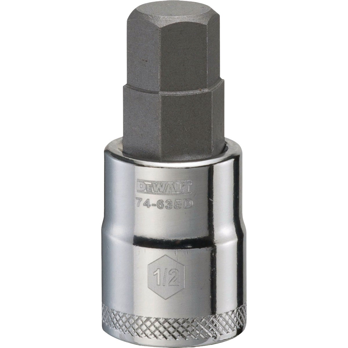 DEWALT 3/8 In. Drive 1/2 In. Hex Bit Socket
