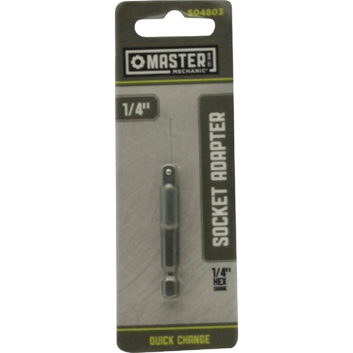 Master Mechanic 1/4 In. Hex Shank Socket Adapter