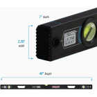 Channellock 48 In. Box Beam Level Image 2