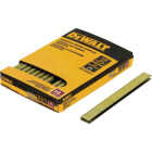 DEWALT 1/4 In. x 1/2 In. 18-Gauge Collated Crown Staples (2500 Ct.) Image 1