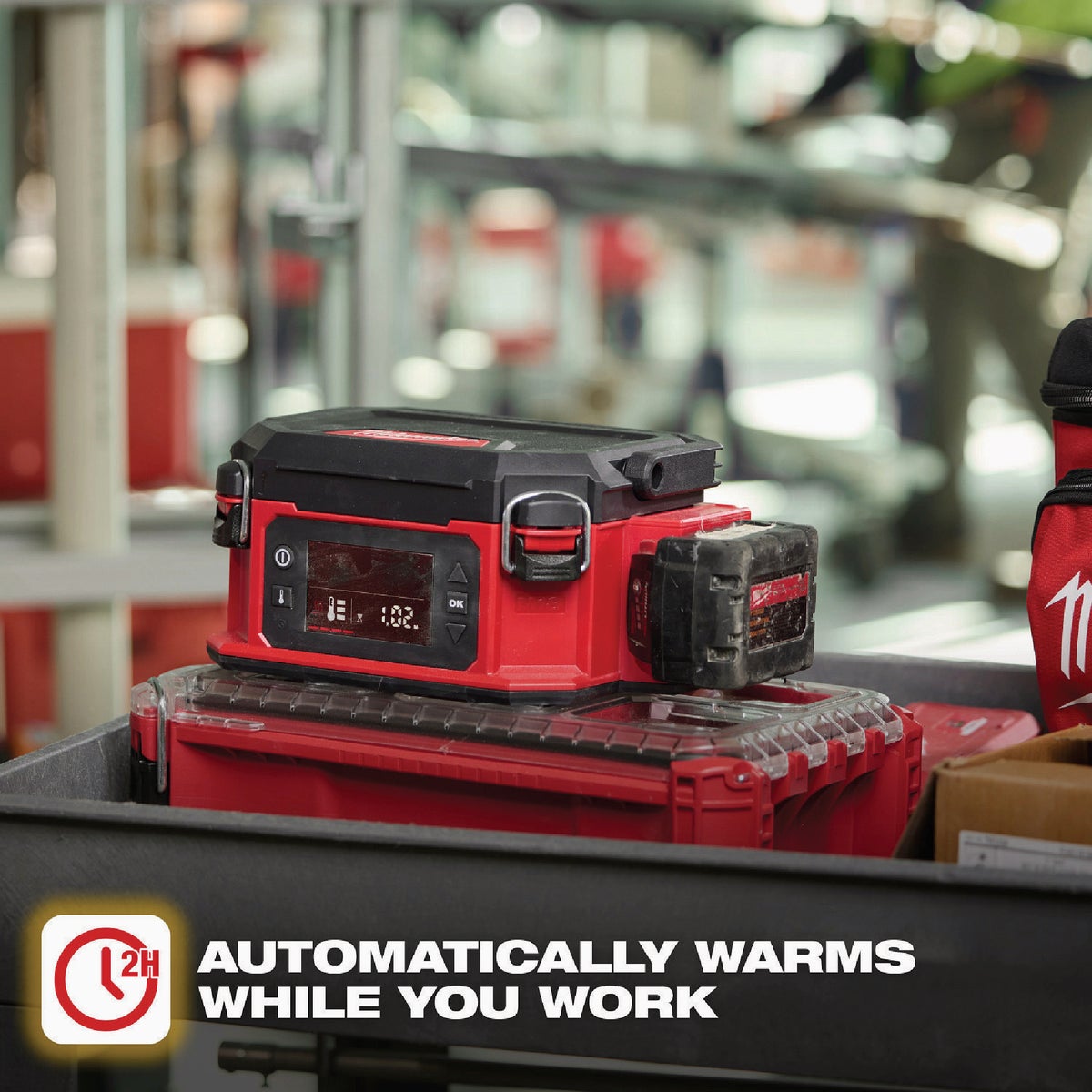Milwaukee M18 Jobsite Lunch Warmer Image 4