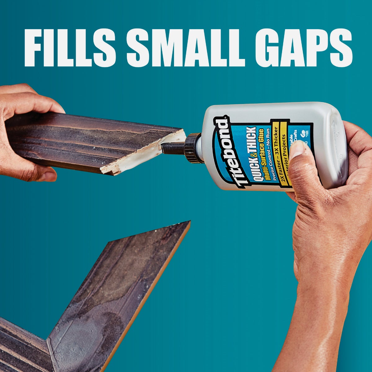 Titebond 8 Oz. Quick & Thick Multi-Surface Wood Glue Image 5