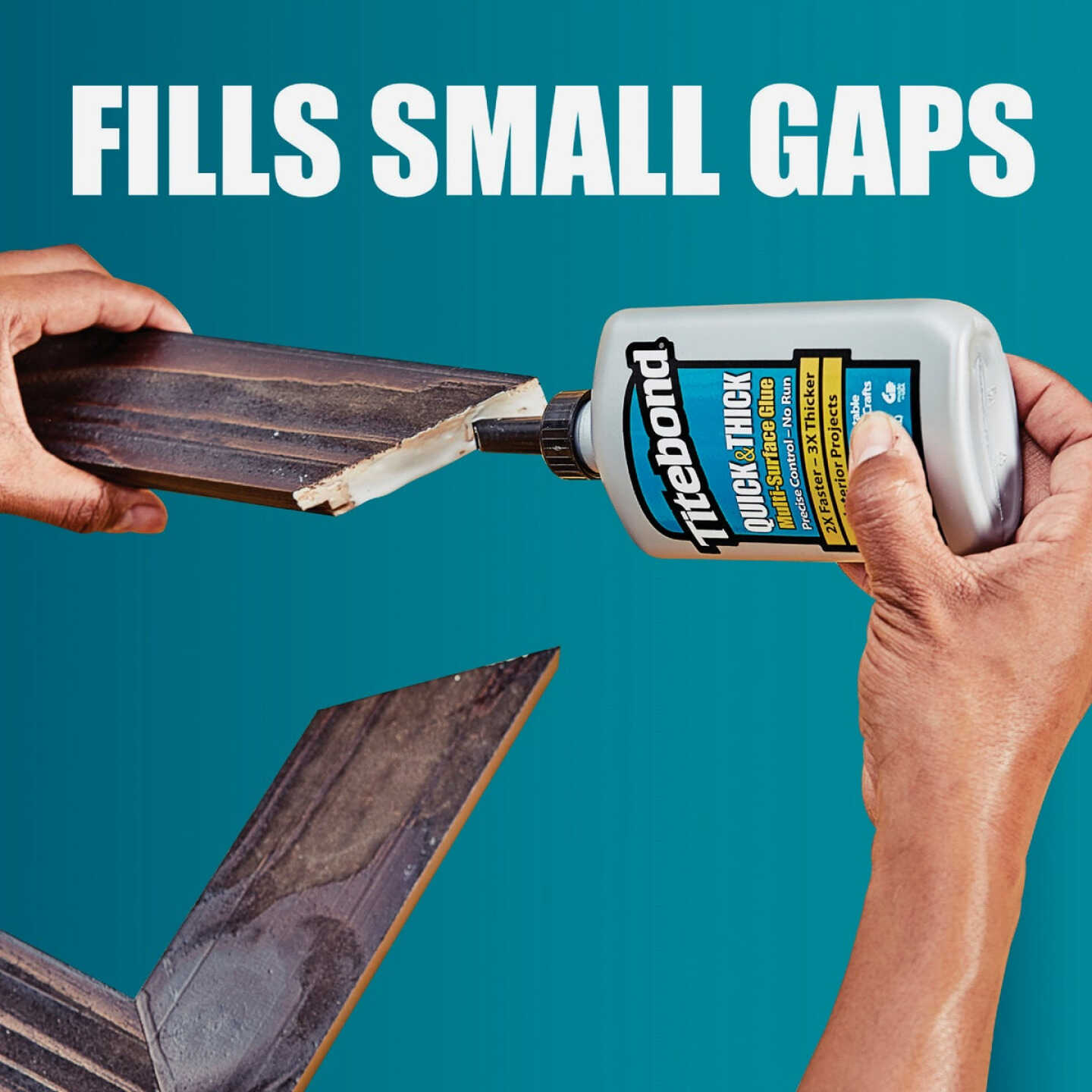 Titebond 8 Oz. Quick & Thick Multi-Surface Wood Glue Image 5