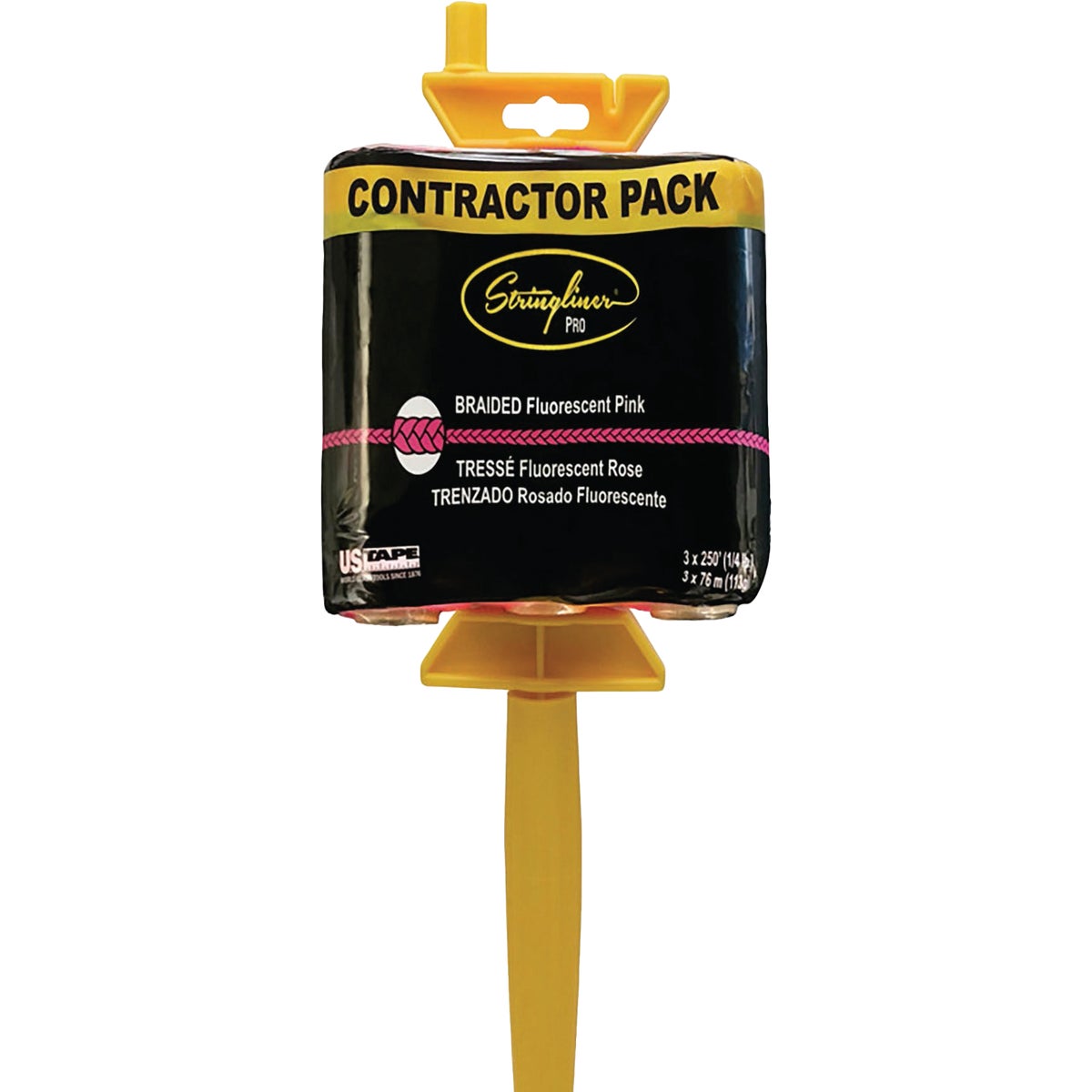 Stringliner 250 Ft. Pink Level Reel (3-Pack)