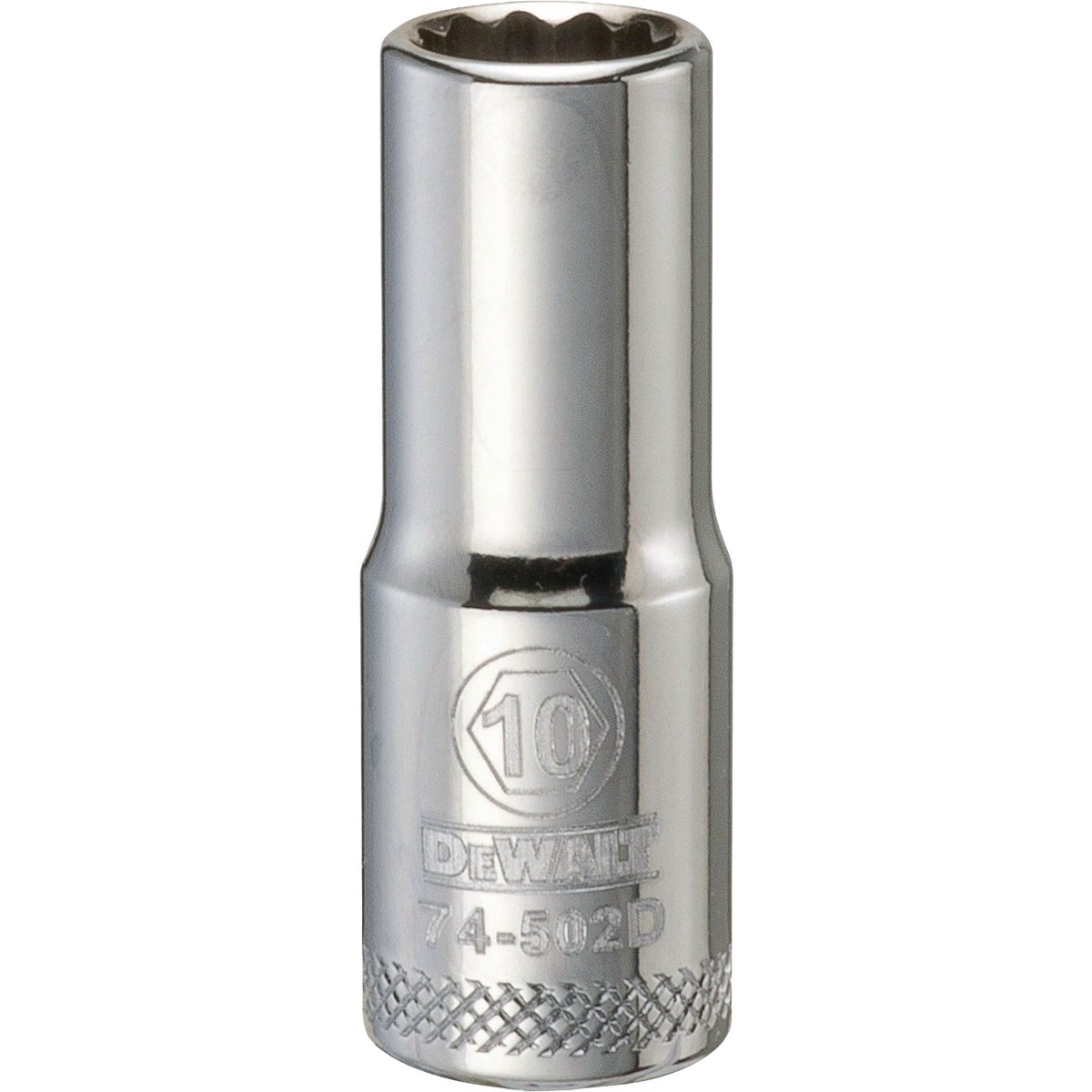 DEWALT 3/8 In. Drive 10mm 12-Point Deep Metric Socket