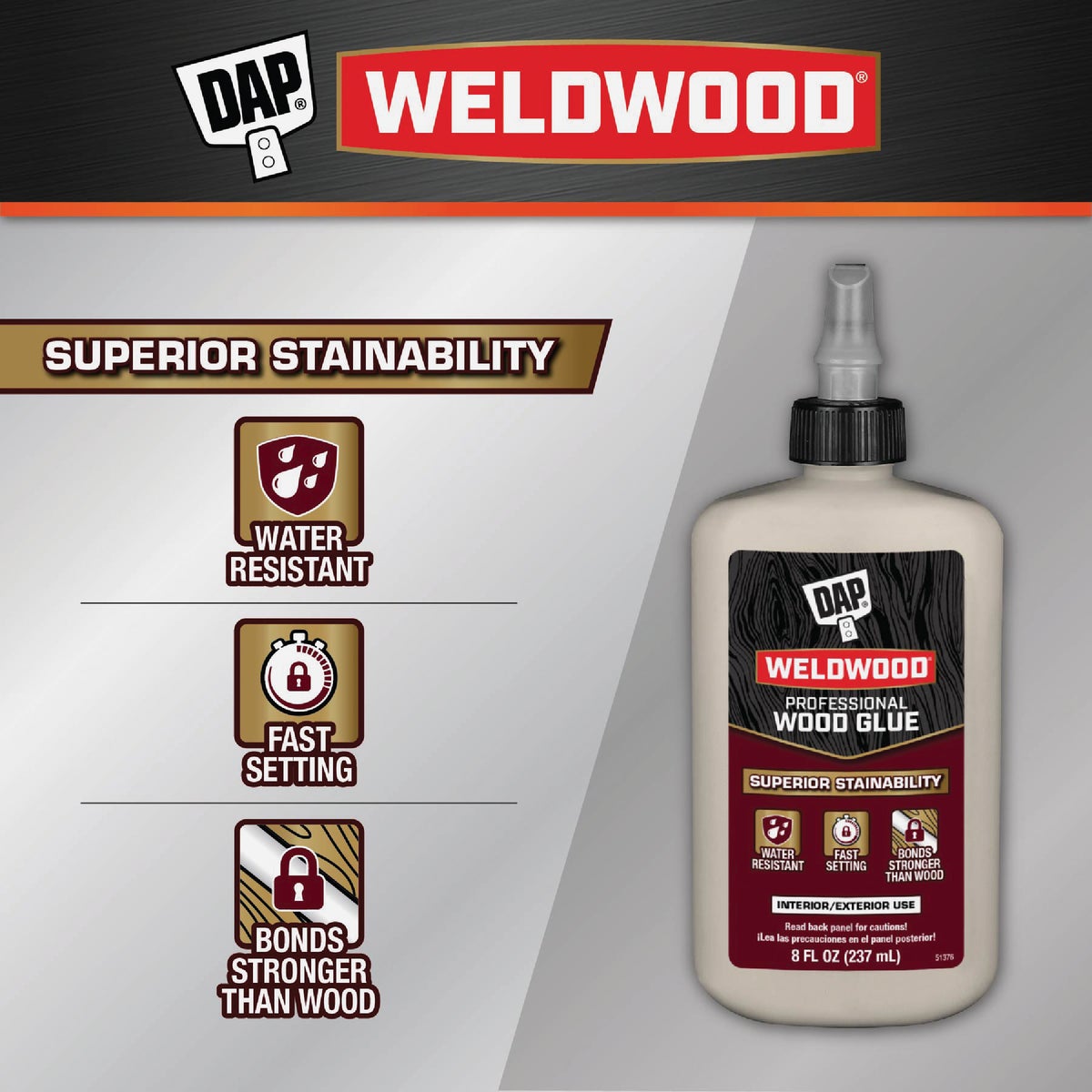 DAP Weldwood 16 Oz. Professional Wood Glue Image 2
