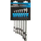 Channellock Metric 12-Point Flex Head Ratcheting Combination Wrench Set (7-Piece) Image 1