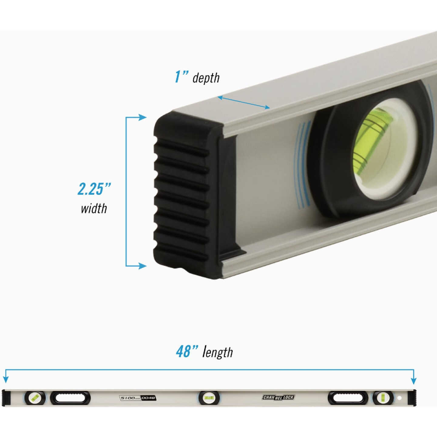 Channellock 48 In. I-Beam Level Image 2