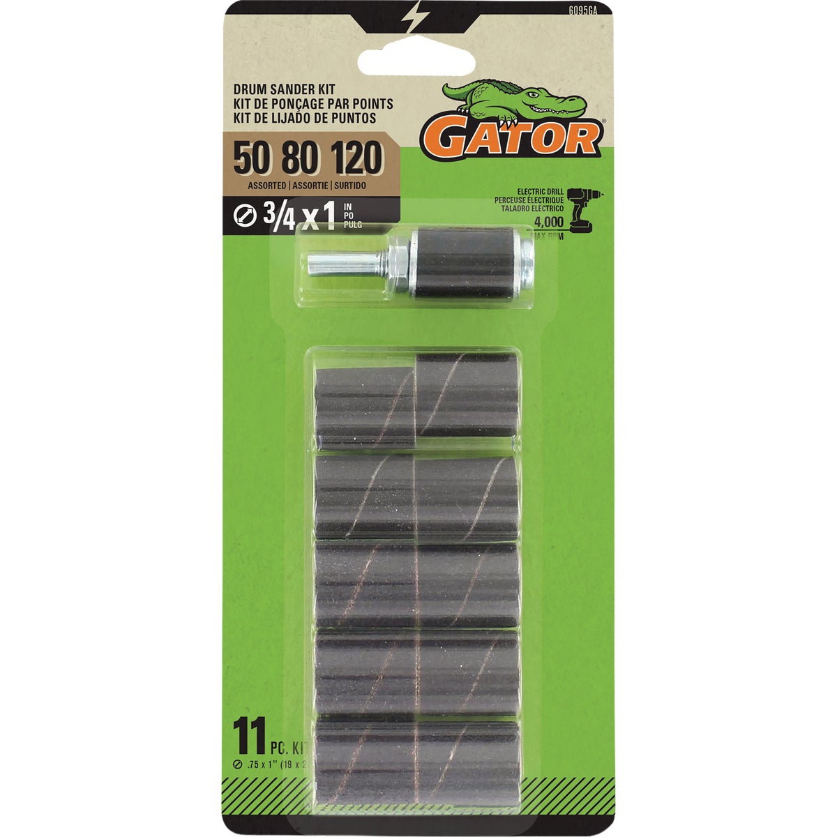 Gator 3/4 In. Drum Sander Kit (11-Piece)