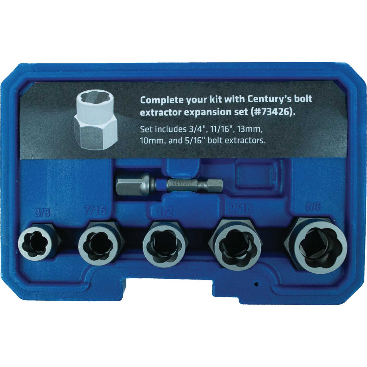 Century Drill & Tool Bolt Extractor Set (6-Piece) Image 2