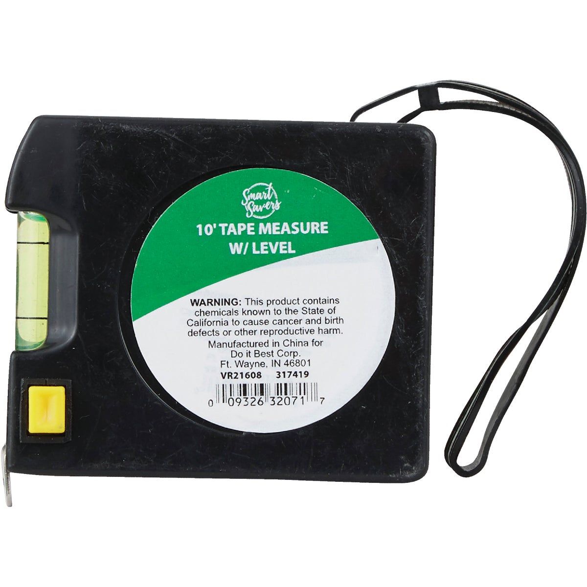 Smart Savers 10 Ft. Tape Measure with Level Image 2