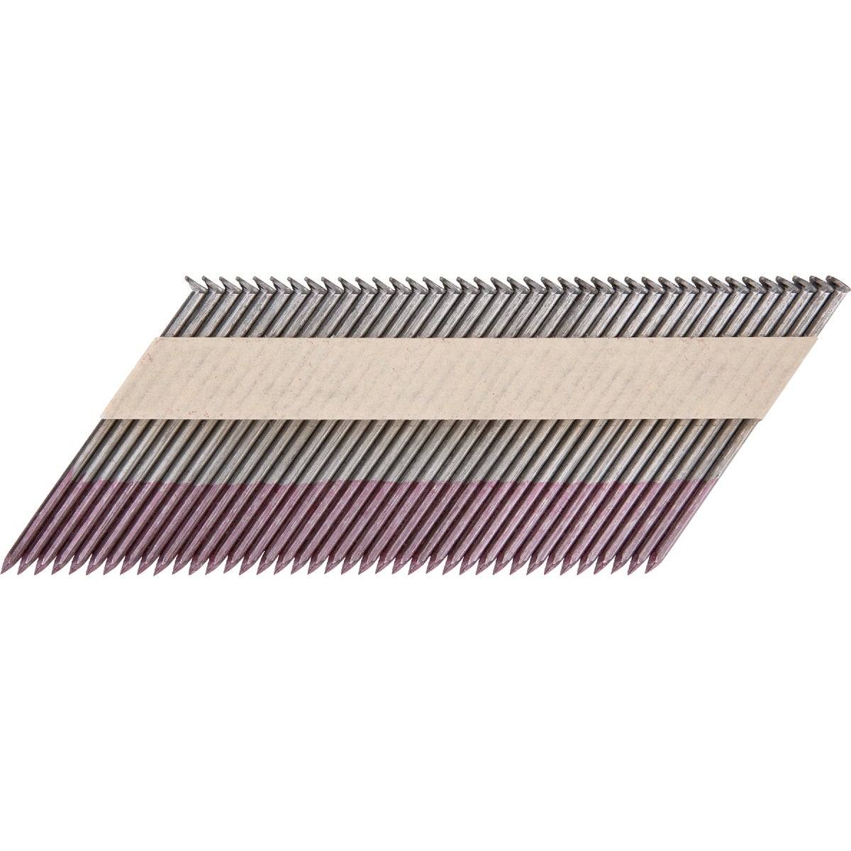 Pro-Fit 3-1/2 In. x 0.131 In. 30 Degree Paper Tape Smooth Shank Clipped Head Brite Framing Stick Nails (2500 Ct.) Image 1