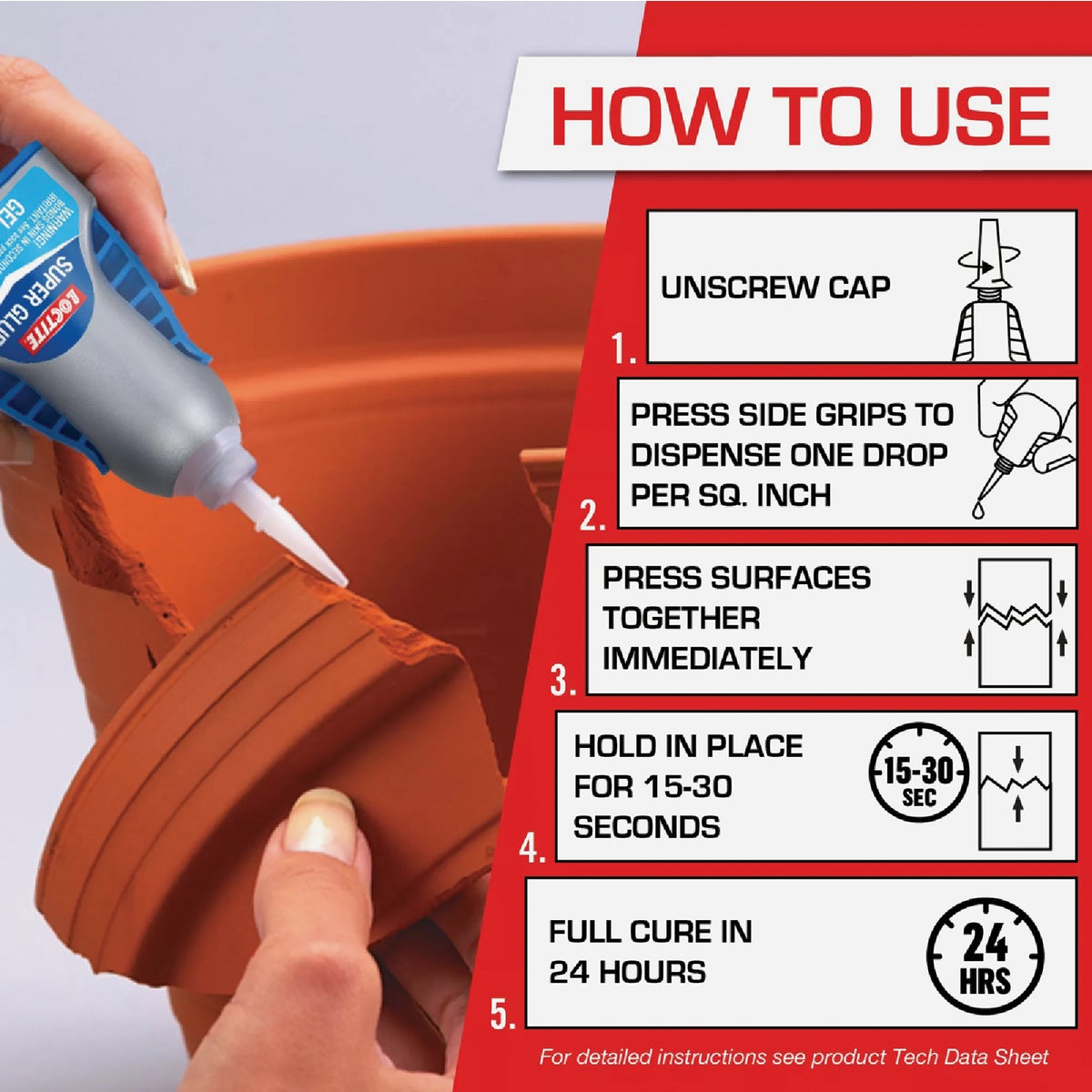 LOCTITE 0.14 Oz. Super Glue Gel Control Image 3