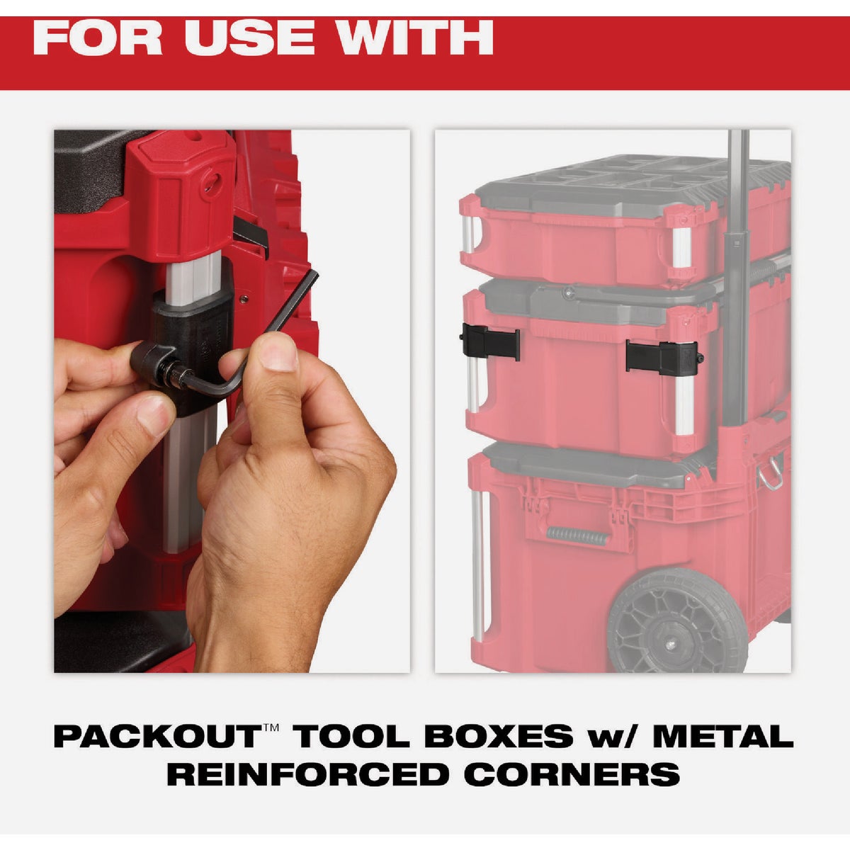 Milwaukee PACKOUT Tool Box Caddy Attachment Image 3