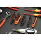 Railer 10-Hole Bitrail Orange Bit Holder Storage Organizer with Carabiner Image 4