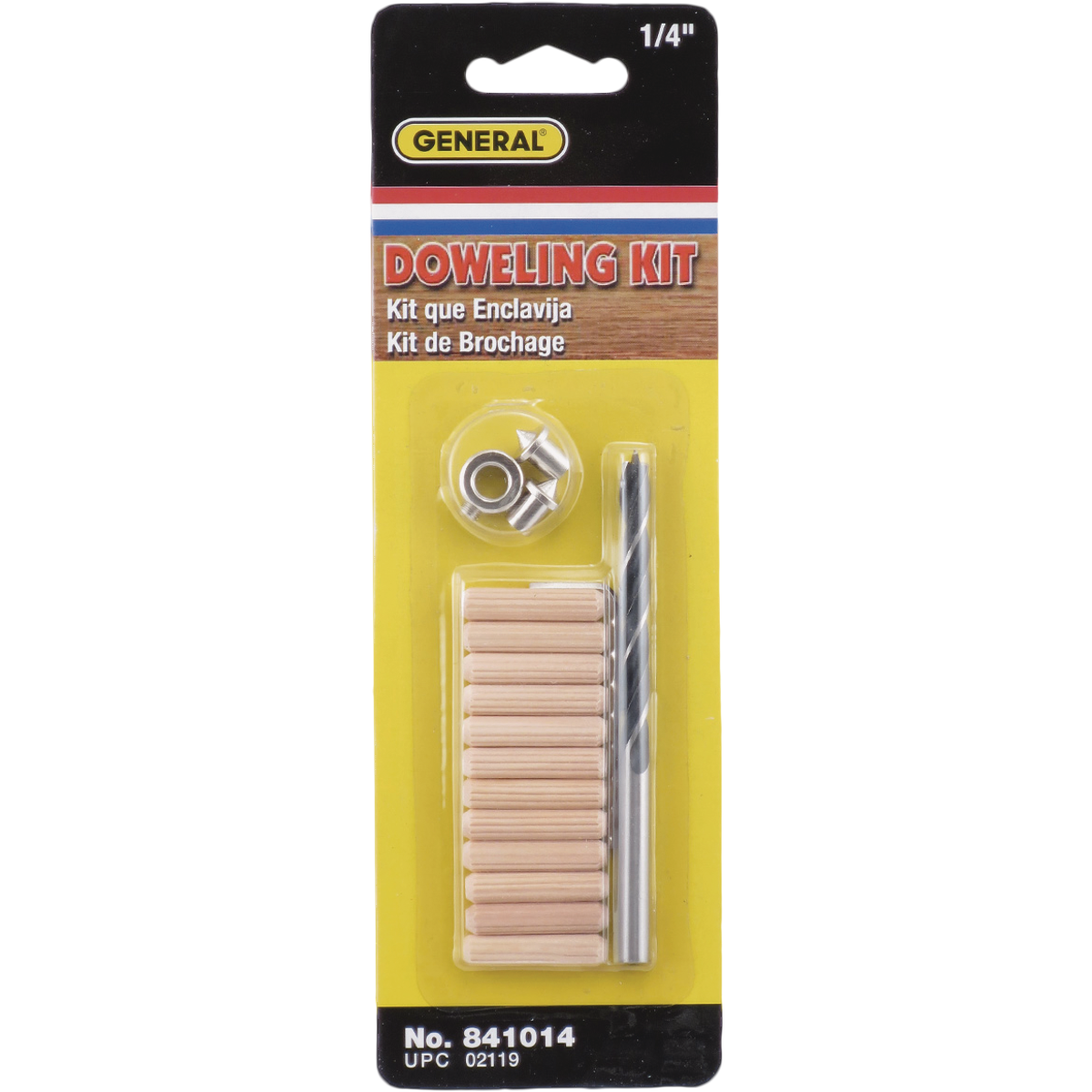 General Tools 1/4 In. Doweling Jig Accessory Kit Image 2
