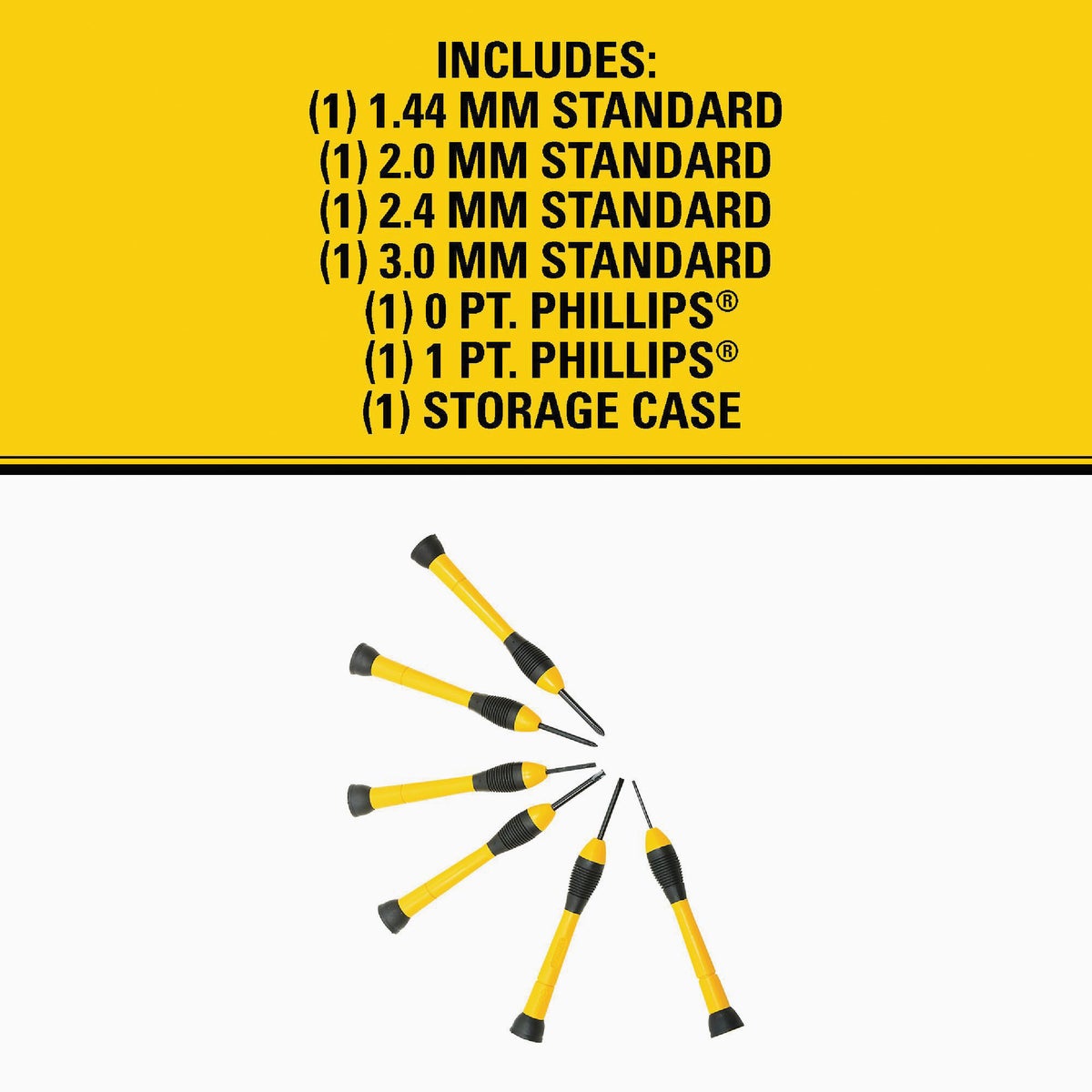 Stanley Precision Screwdriver Set (6-Piece) Image 3