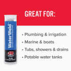 J-B Weld 2 Oz. WaterWeld Epoxy Putty Image 2