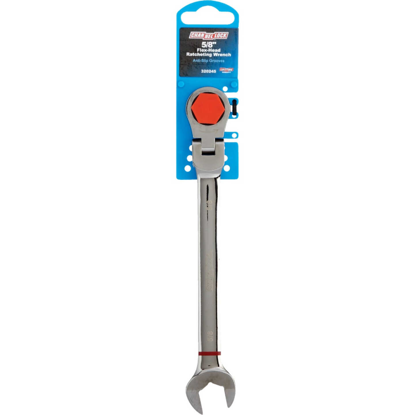 Channellock Standard 5/8 In. 12-Point Ratcheting Flex-Head Wrench Image 2