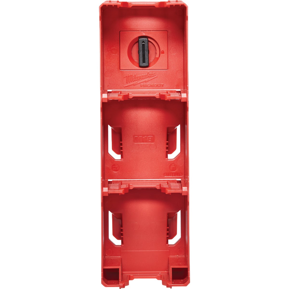 Milwaukee PACKOUT 4-Battery M18 Battery Rack Image 2