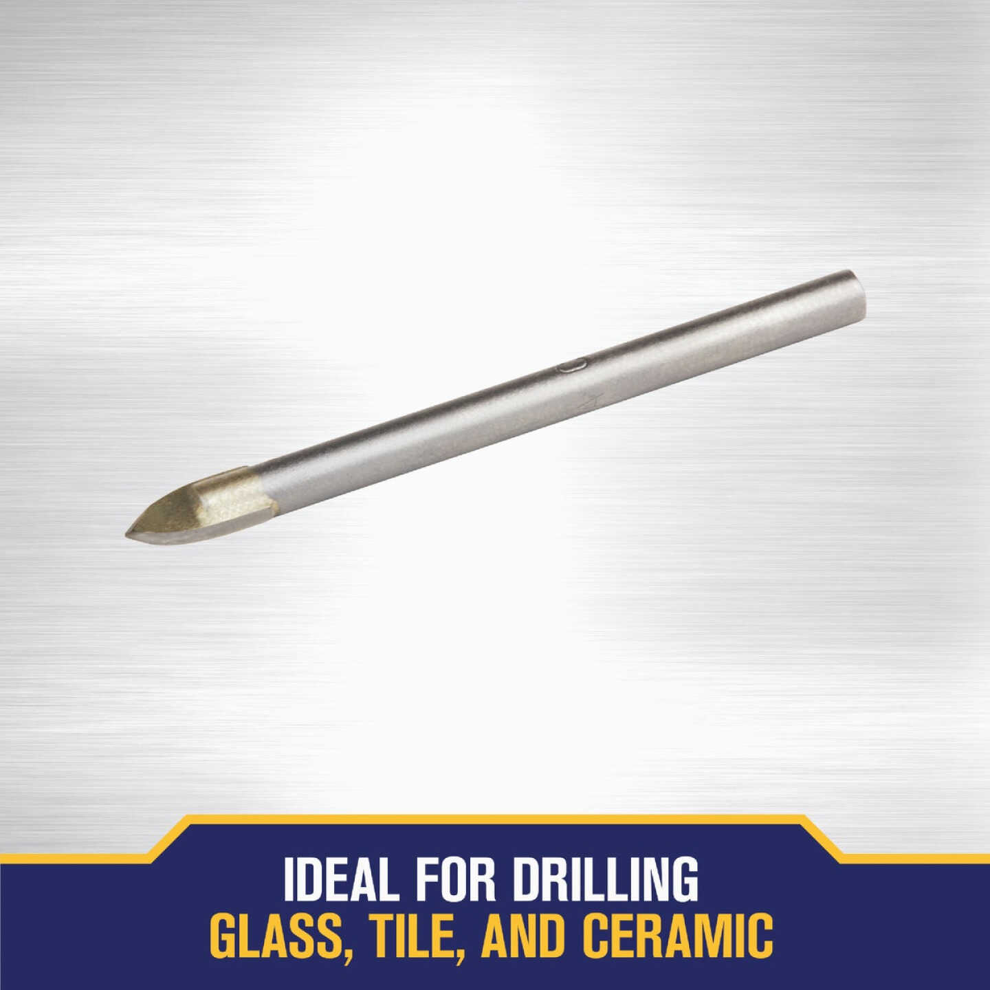 Irwin 3/16 In. x 6-1/4 In. Carbide Glass & Tile Drill Bit Image 4